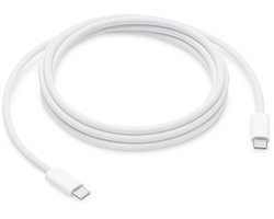 Apple - USB‑C Oplaadkabel - USB‑C naar USB‑C - 240W - 2m - Geweven - Wit