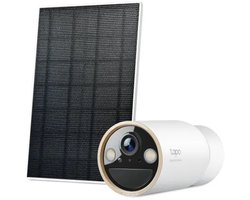 Tapo C460 KIT Beveiligingscamera buiten met zonnepaneel - 4K 8MP- IP66- WiFI Camera