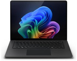 Microsoft Surface Laptop 8 Copilot+ PC Intel Core Ultra 5 335 38,1 cm (15) Touchscreen 32 GB LPDDR5x-SDRAM 256 GB SSD Wi-Fi 7 (802.11be) Windows 11 Pro Zwart QWERTY