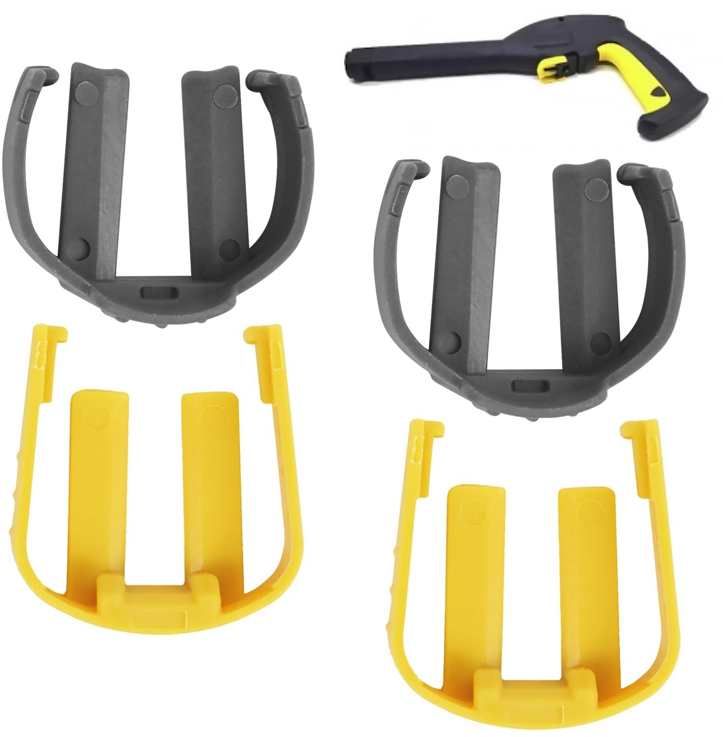 Set van 4 Snelclips voor Hogedrukreiniging - Geschikt voor K2 tot K7