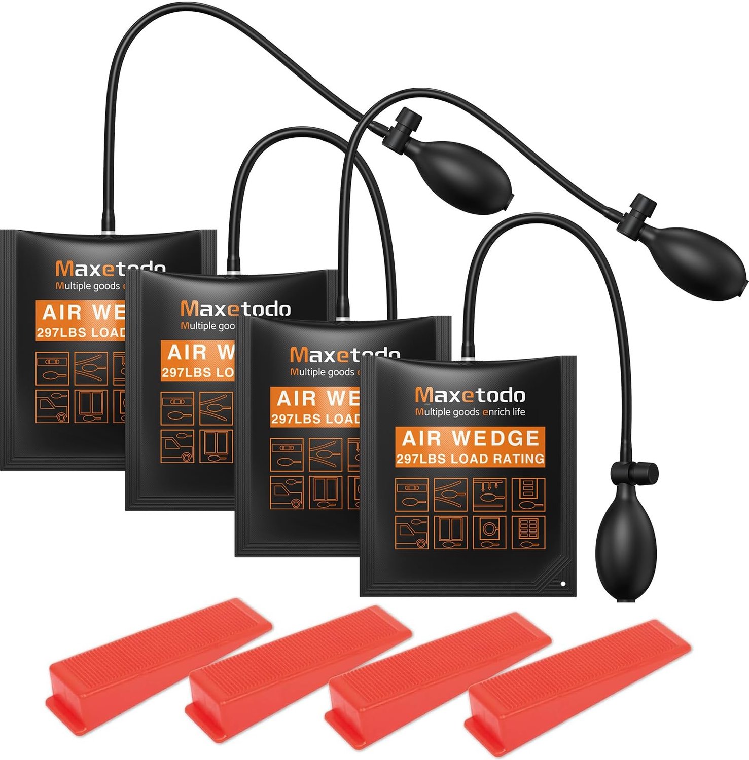 Set van 4 Lifting Pads - Handmatige bediening