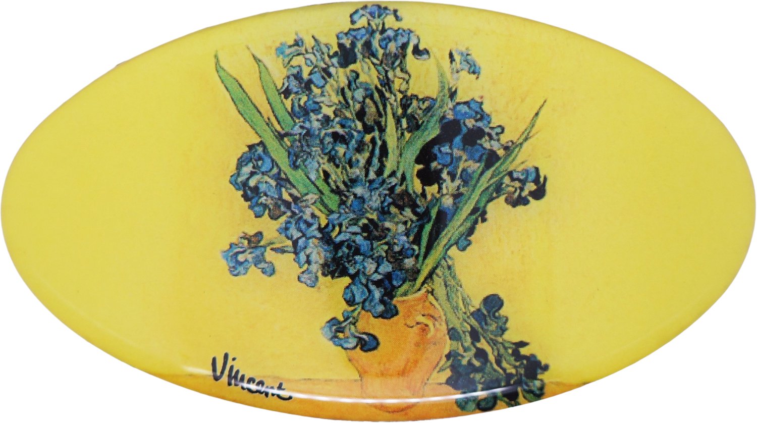 SOUV© - solide stevige duurzame Haarspeld - Haarklem - Haarclip - French barette - Patentspeld- Haaraccessoire - Beste kwaliteit - made in France speld - klemt zeer goed - glijdt niet uit -1 jaar garantie vincent van gogh