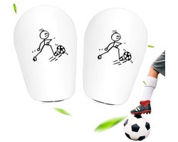 yivom 2 stuks mini-scheenbeschermers - voor voetbal en kinderen - 8 x 5 cm - cartoonpatroon voor mannen, vrouwen en kinderen