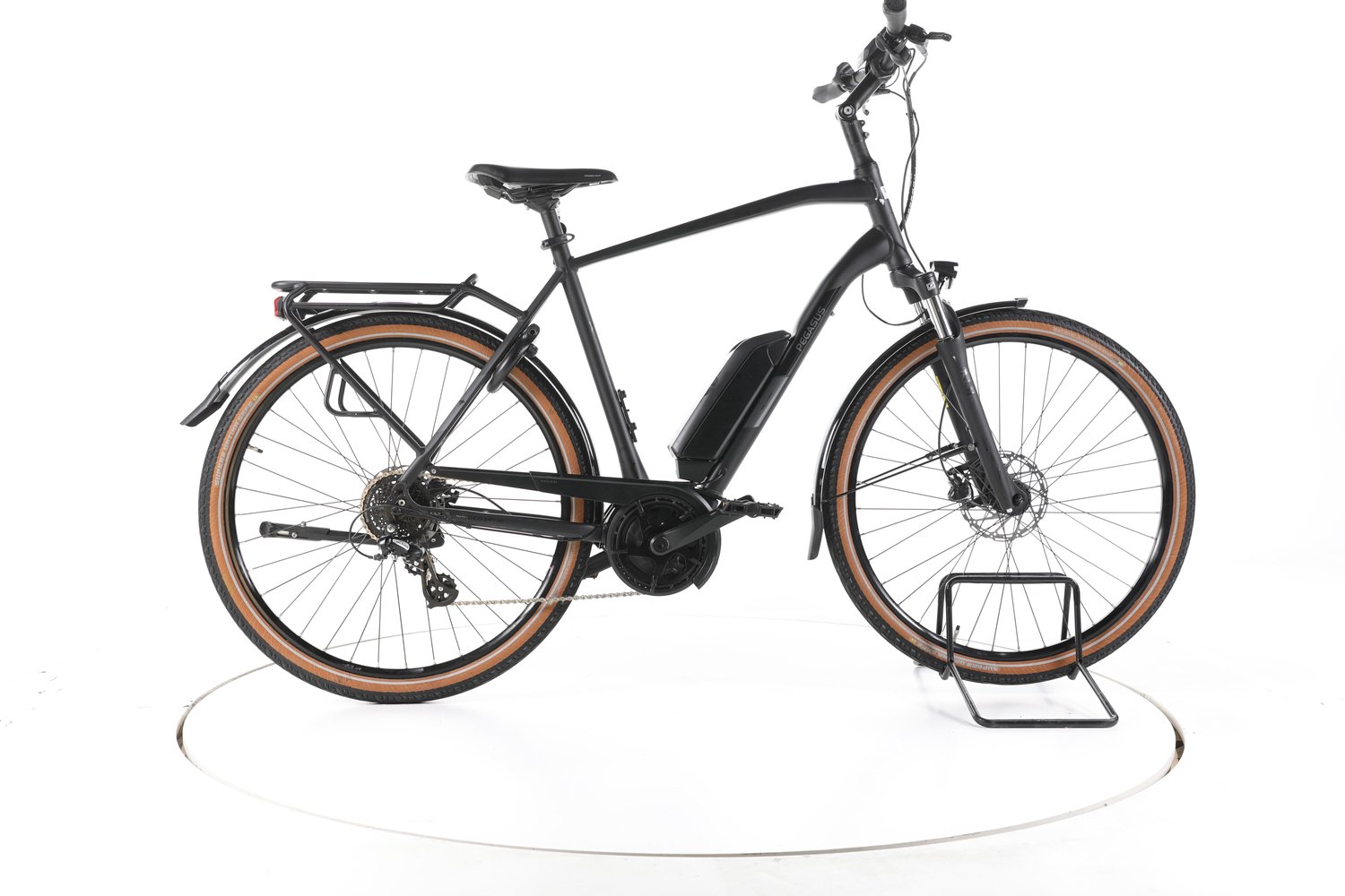 Pegasus Solero E8 Plus Elektrische trekkingfiets Bosch Accu 500Wh 29" zwart Pro