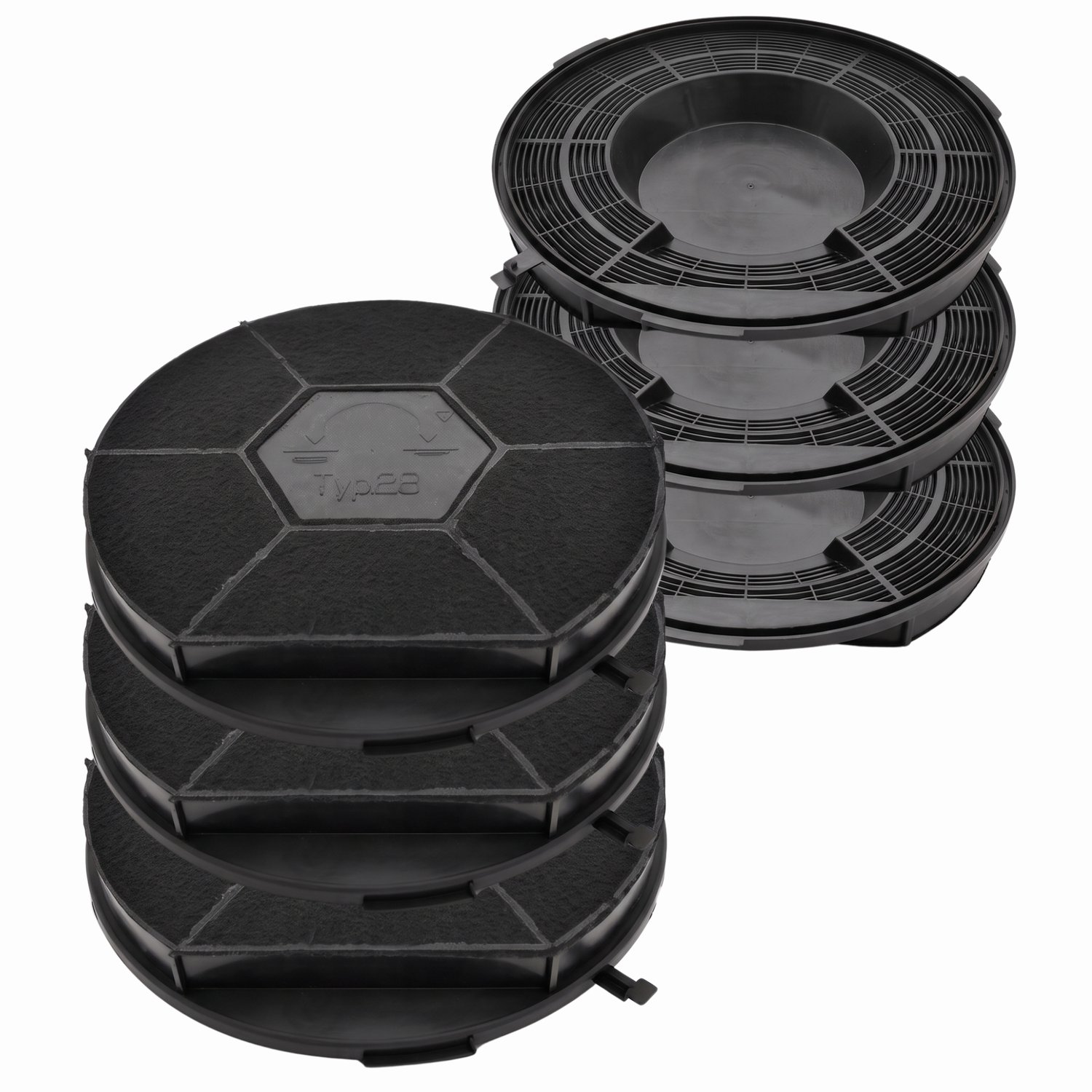 3x Gorenje Koolstoffilter 646779 / AH024