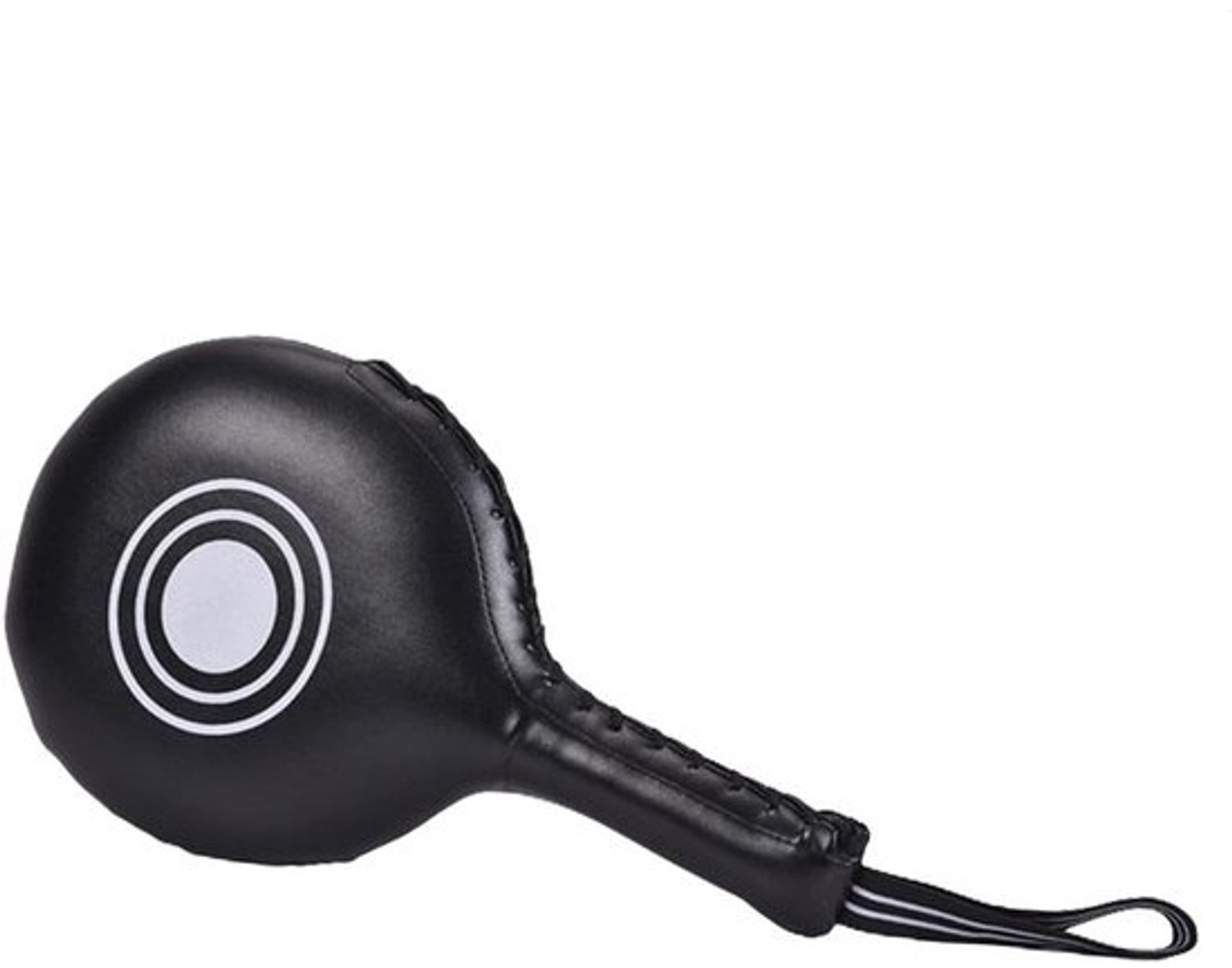 Taekwondo-kickpad - Vechtsportdoel - Training verbeteren - Dubbel targetontwerp - 38 x 20.5 cm - Zwart