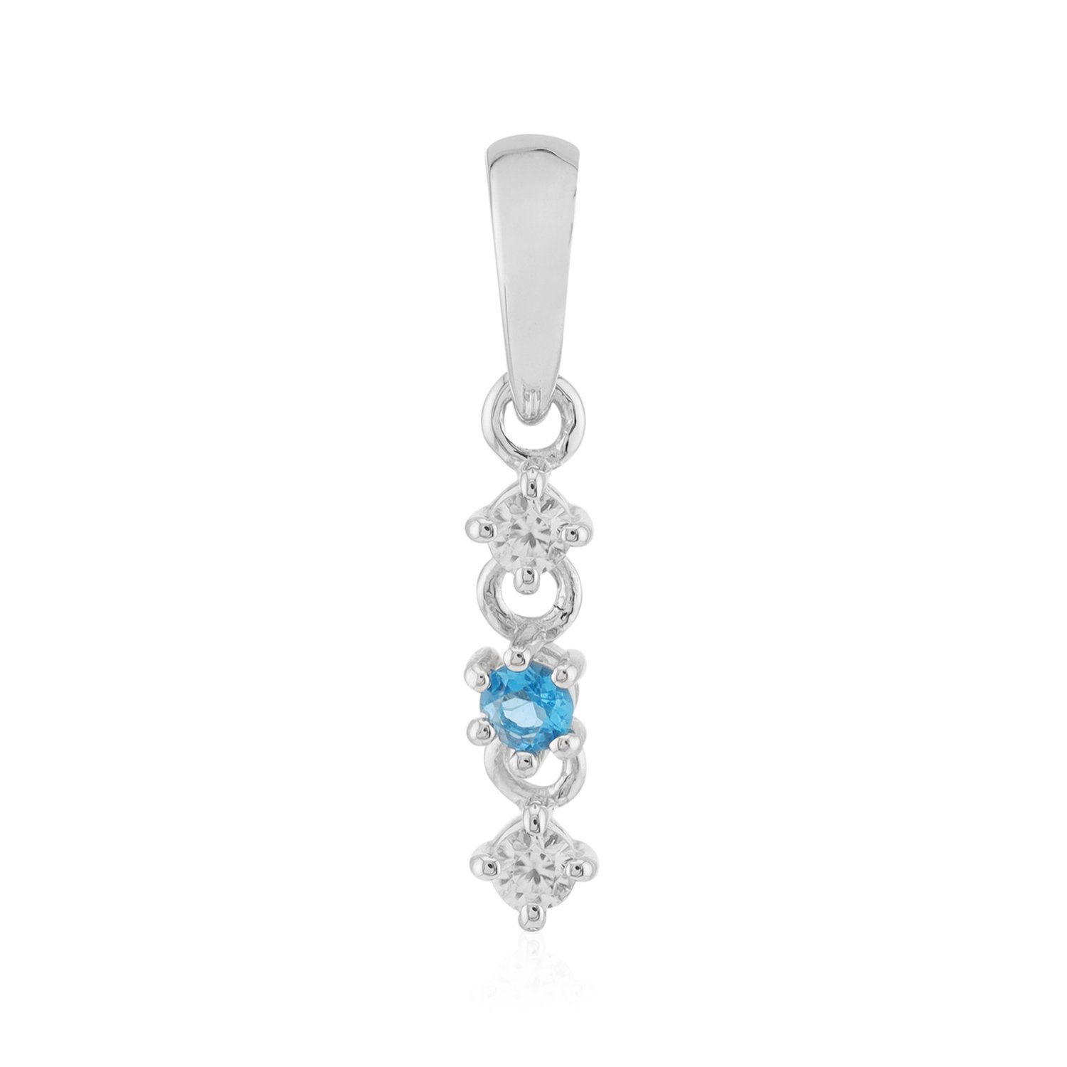 Haüyn zilveren hanger, Duitsland 0,122 ct