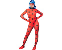 FUNIDELIA Miraculous Ladybug kostuum voor vrouwen - Maat: S - Rood
