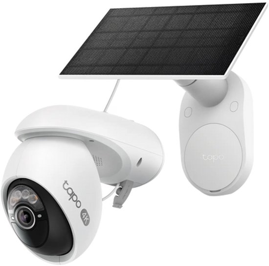 Tapo C660 Beveiligingscamera Buiten op Zonne-energie 2-pack - Bundelvoordeel - 4K 8MP - 360° Draaibaar - Inclusief Zonnepaneel - 10.000 mAh Accu - Starlight Kleur Nachtzicht - Automatisch Volgen - Persoons-, Huisdier- & Voertuigdetectie - 18x Zoom — afbeelding 2