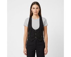 WiseGoods Gothic Gilet Dames Kleren - Vest Vrouwen Zwart Maat M - Mouwloos Vestje Hesje Stijlvolle Dameskleding
