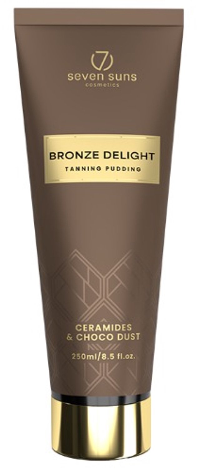7Suns Bronze Delight Tanning Pudding - Zonnebankcrème met Bronzer - 250 ml