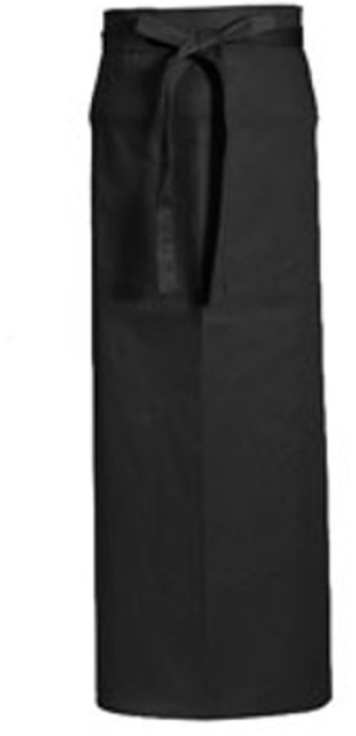 CG Workwear Bistro Apron Roma 100 x 100 cm CGW121 - Black - 100 x 100 cm