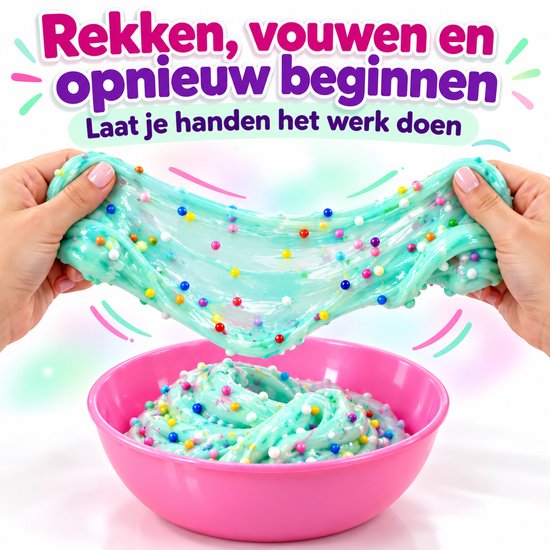 Twenty4seven® Slijm Maken Pakket - Ijssalon Slime Kit - Knutselset & Knutselpakket - Knutselen voor Meisjes en Jongens vanaf 6 Jaar - Sinterklaas Cadeau en Kerstcadeau — cadeau in Spellen & Speelgoed - foto 8