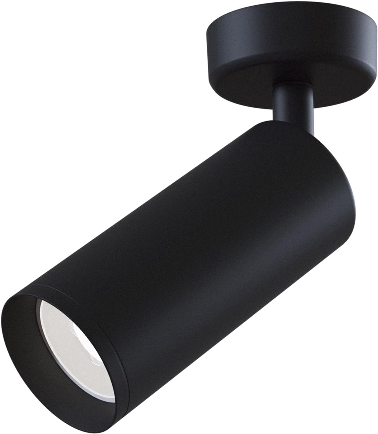 Maytoni plafondspot Focus – GU10 spot zwart aluminium