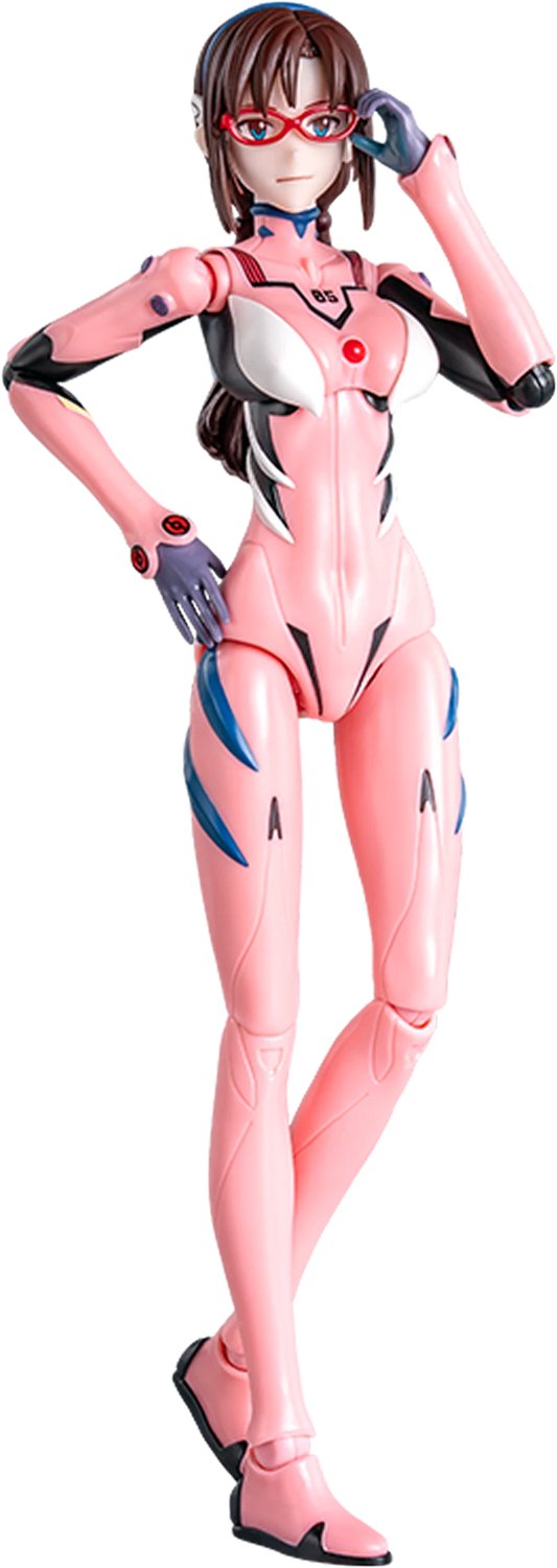 Blokees Evangelion Mari Makinami Plug Suit Fantastics 02 - 32-delige Actiefiguur Model Kit - 16 cm