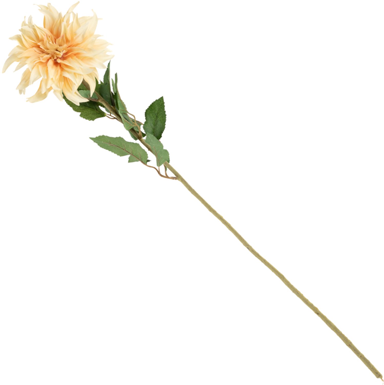 Kunstbloem chrysant 79cm off-white