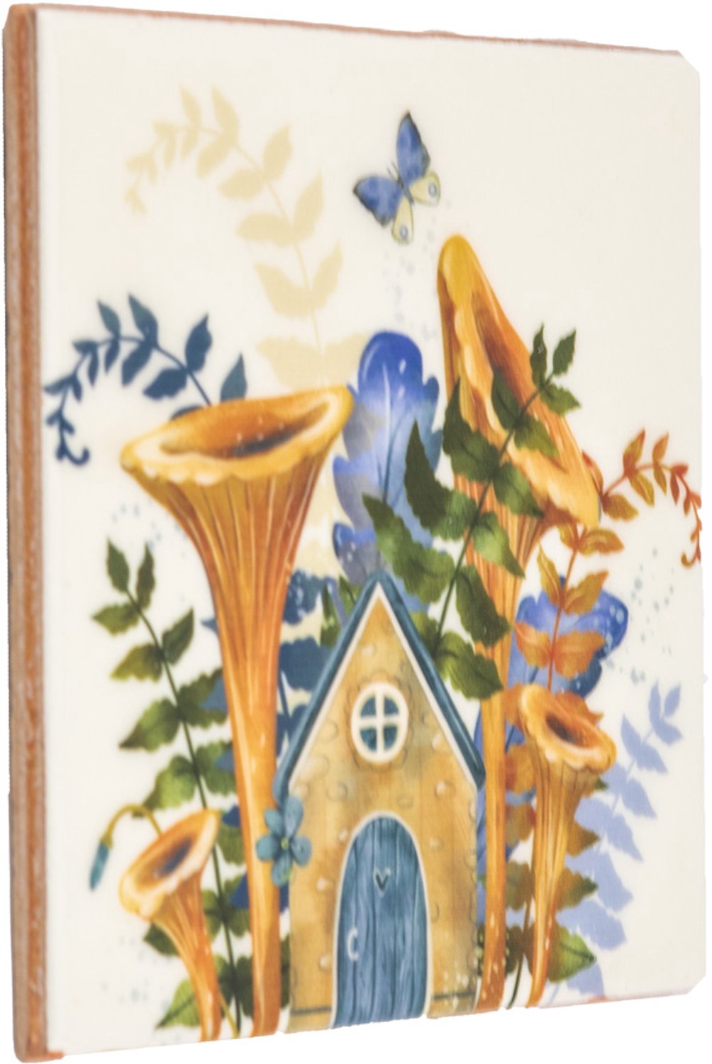 Tegeltje Huis bloemen
