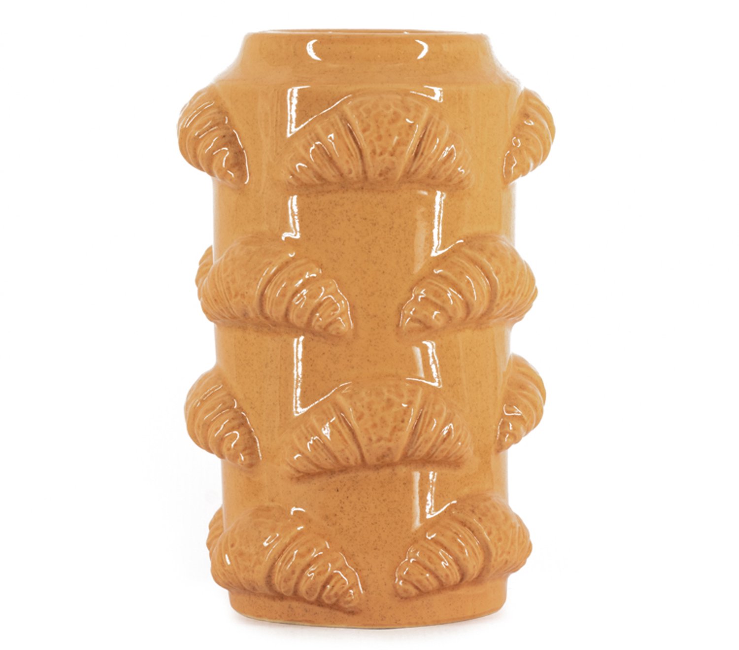 Aardewerk vaas Croissants S
