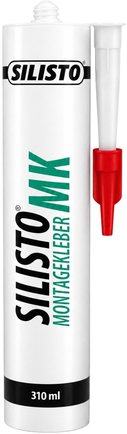 SILISTO Constructielijm 310 ml – Montagelijm voor Plinten, Hout, Piepschuim, Isolatieplaten & Beton