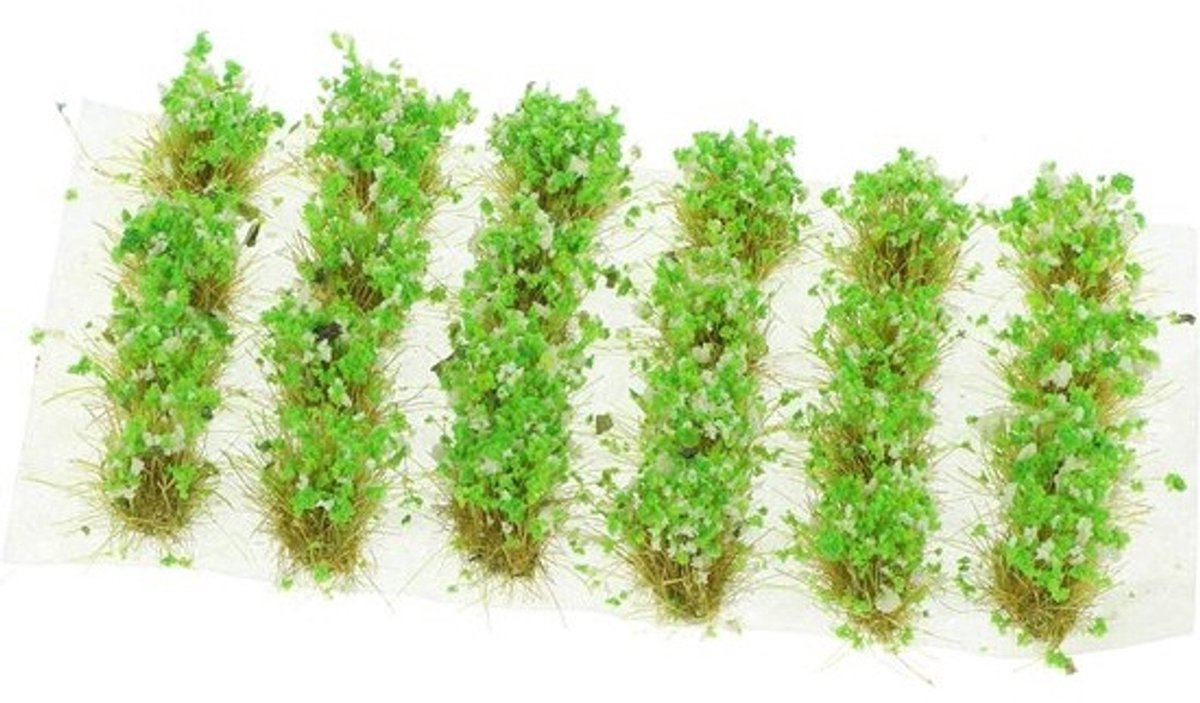 Modelbouwgras - Statisch veld - Voor miniatuurtuinen - Realistische uitstraling - 11x5.5CM - Zoals afgebeeld