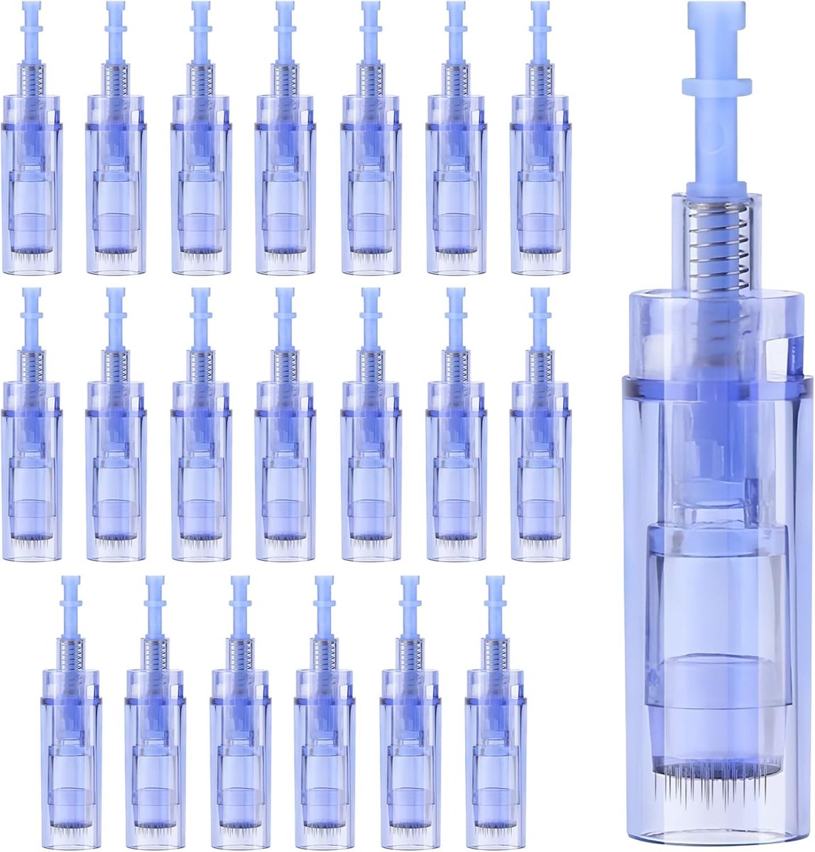 20 stuks microneedling naalden: 42 pin reserve naalden patroon, microneedling reserve naalden, universeel model reservenaalden micronaald derma pen, microneedling naaldpatronen, vervanging