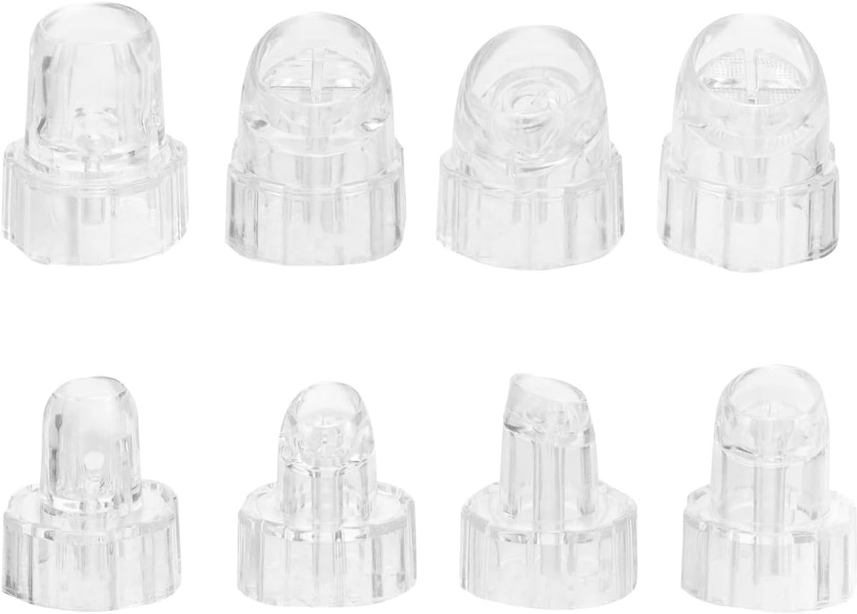 Hydro-Dermabrasies Microderma Koppen 8 Stuks Water Tips Voor Gezichtsmachines Vervanging Tips Hoofd Voor Gezichtsmachines Accessoires
