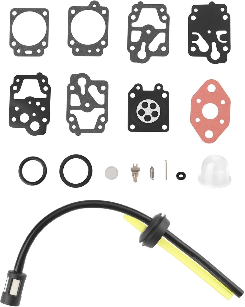 17 stks Blowers Carburateur Reparatie Kit 6698373 Compatibel met Hitachi RB24EA RB24EA (S) RB24EAP 23.9cc