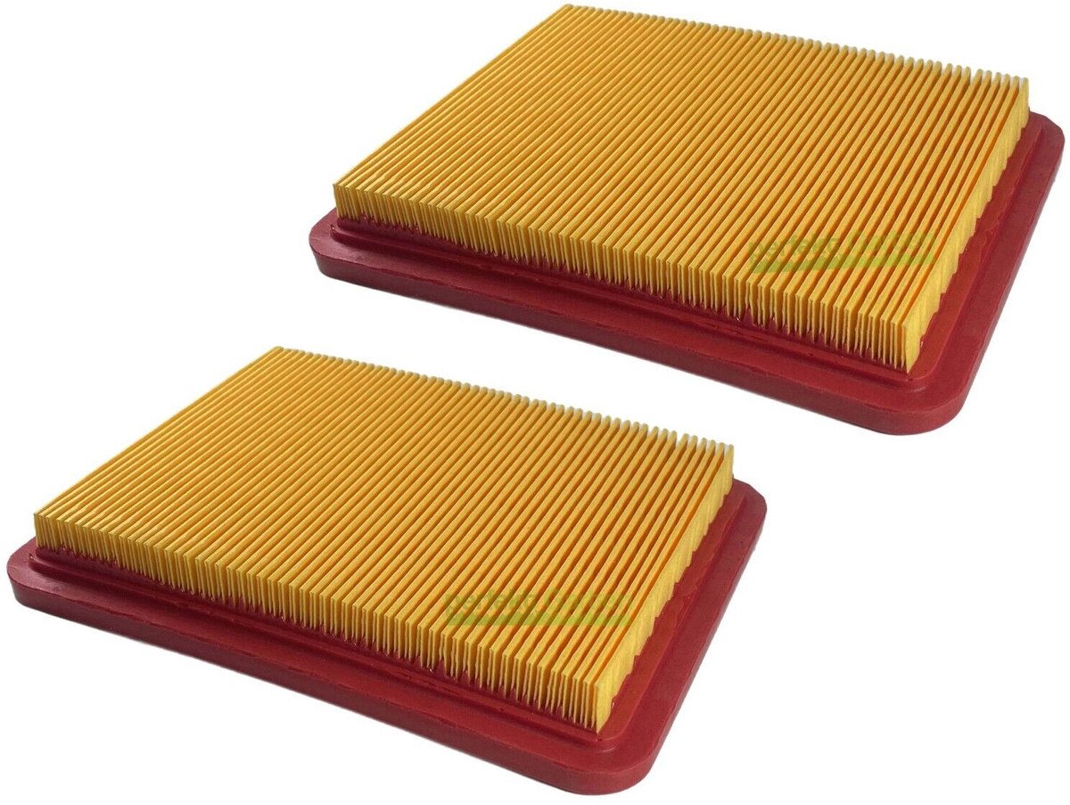 2 stuks luchtfilters voor grasmaaiers OleoMac K40 K500 / L6615 0155 66150155 1801302150001