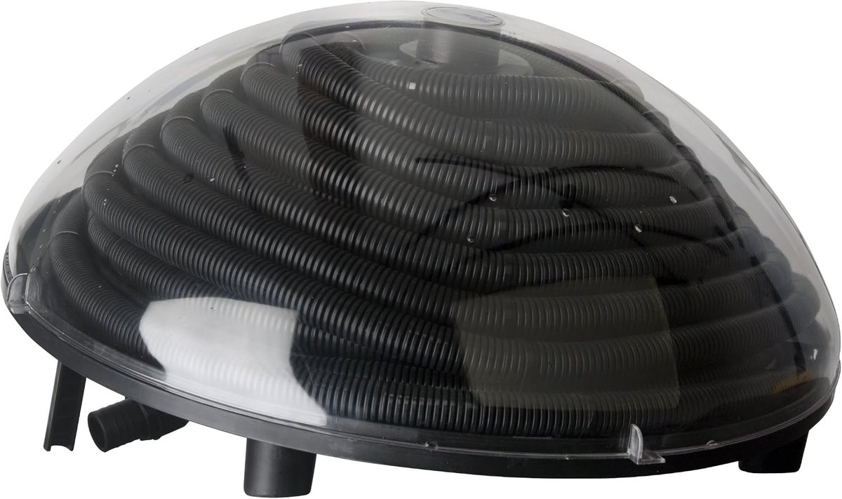 Zonneverwarmingssysteem voor Zwembaden van 7,5 tot 10 m3 Zwart 57 x 57 x 25 cm
