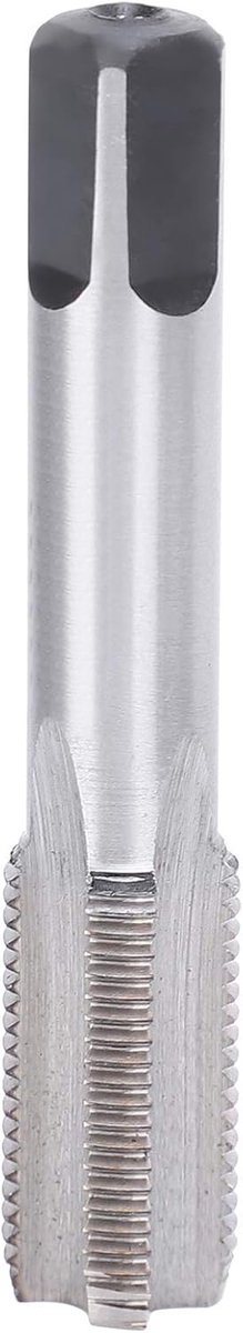 1/8 Inch NPT Pipe Thread Tap, High-Speed Steel Tap with 28 Flutes for Stainless Steel Iron Cast Iron Threading - ShopVlot