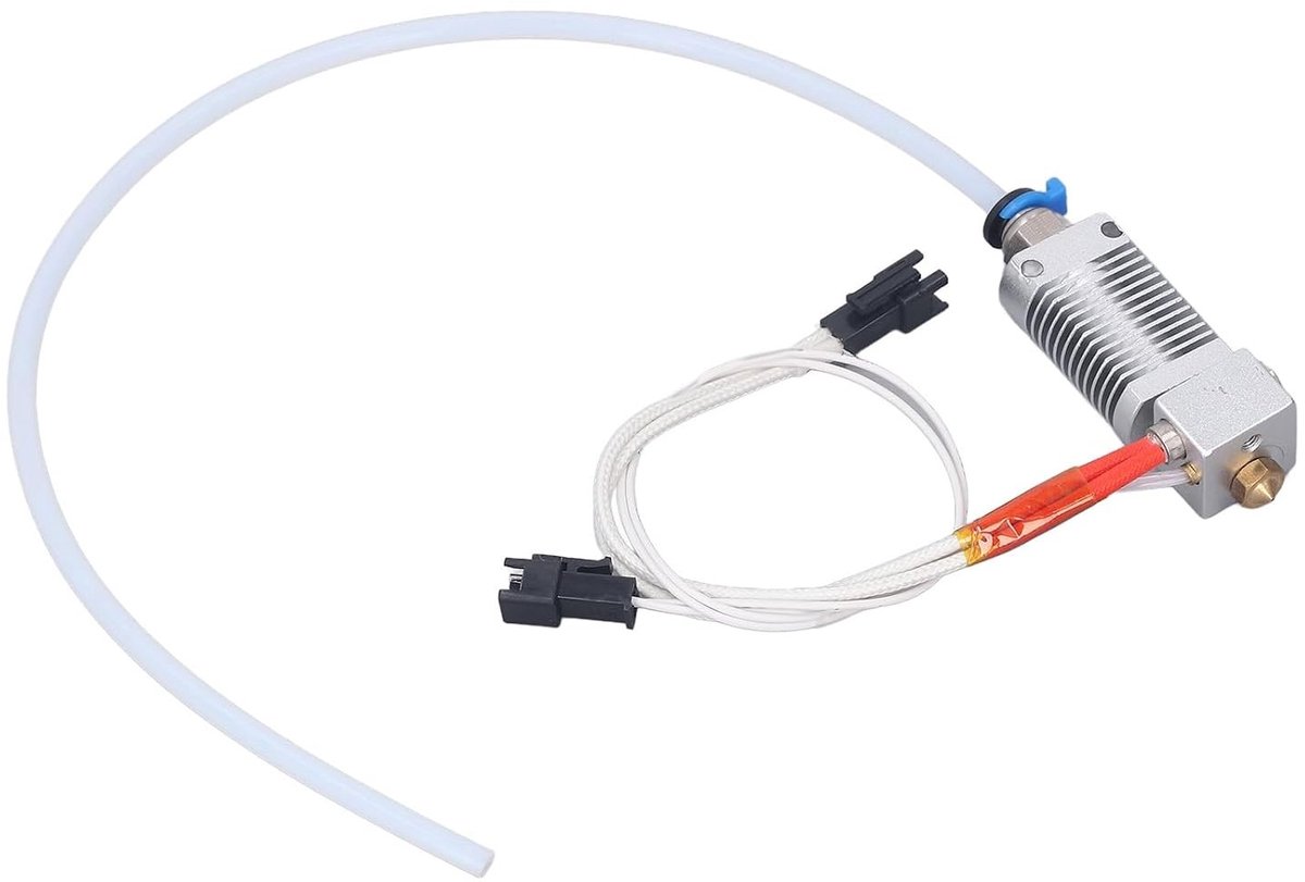 Hot End Kit voor 3D Printer met 40W Verwarmingsstaaf, NTC 100K Thermistor en Kabel voor Vervanging van Printkop