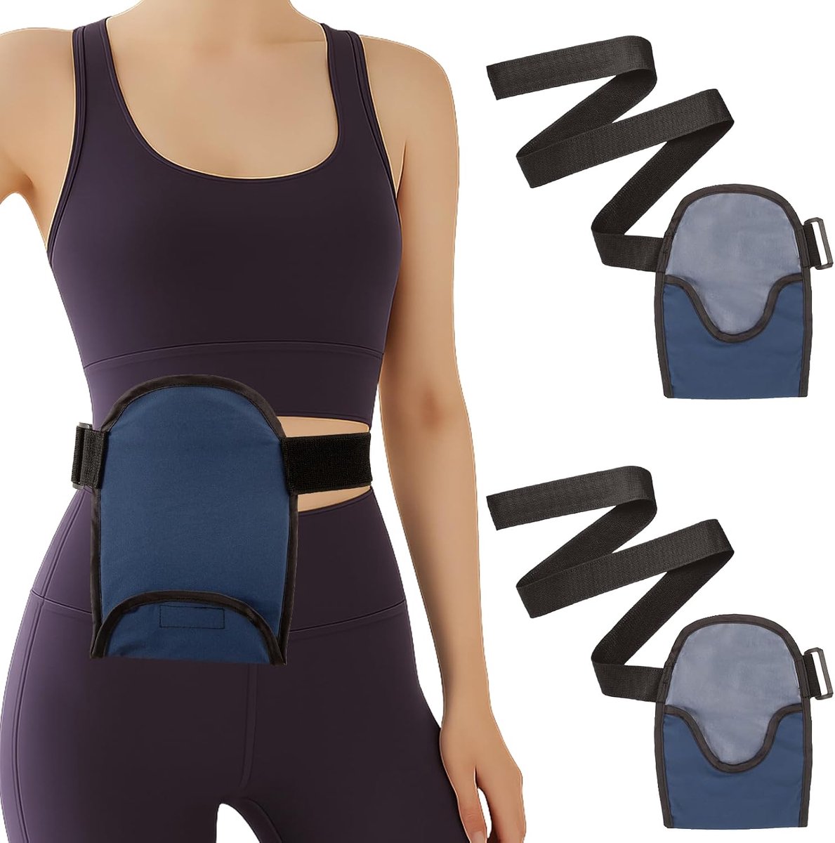 2 stuks universele colostomia riem, verstelbare stoma-band voor dames en heren, waterdichte band voor Stomia - ShopVlot