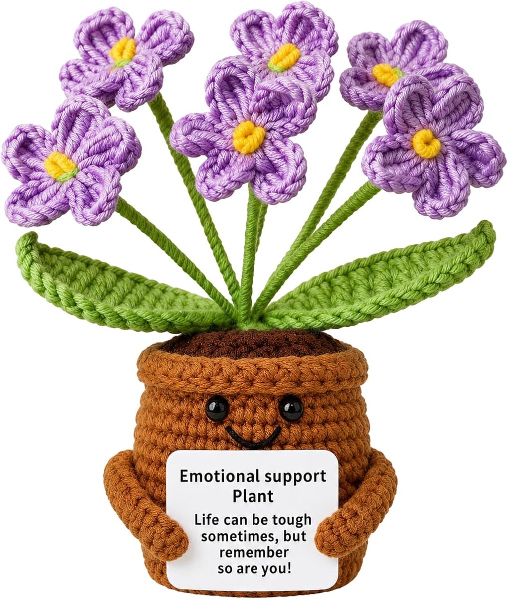Bloem, paarse haak, bloemen, handgehaakte bloem, belletje