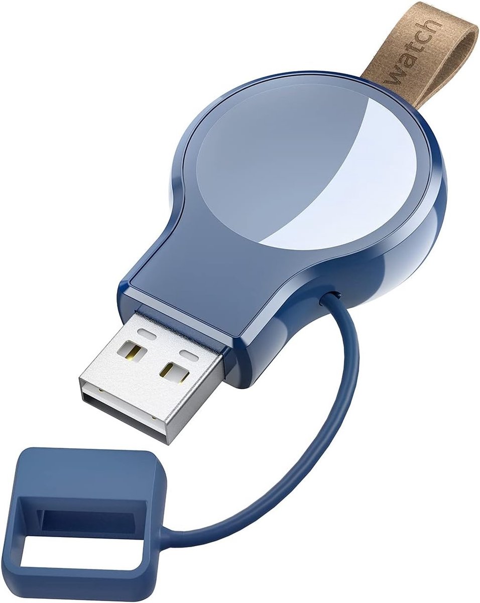 Draagbare Draadloze Oplader voor Apple Watch met Snelle Laadfunctie en Compact Ontwerp