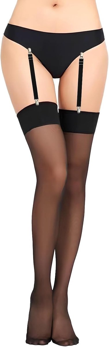 Antislip jarretelhouders - 4 stuks jarretelgespen voor beha's, kousen en ondergoed, ideaal voor een perfecte pasvorm