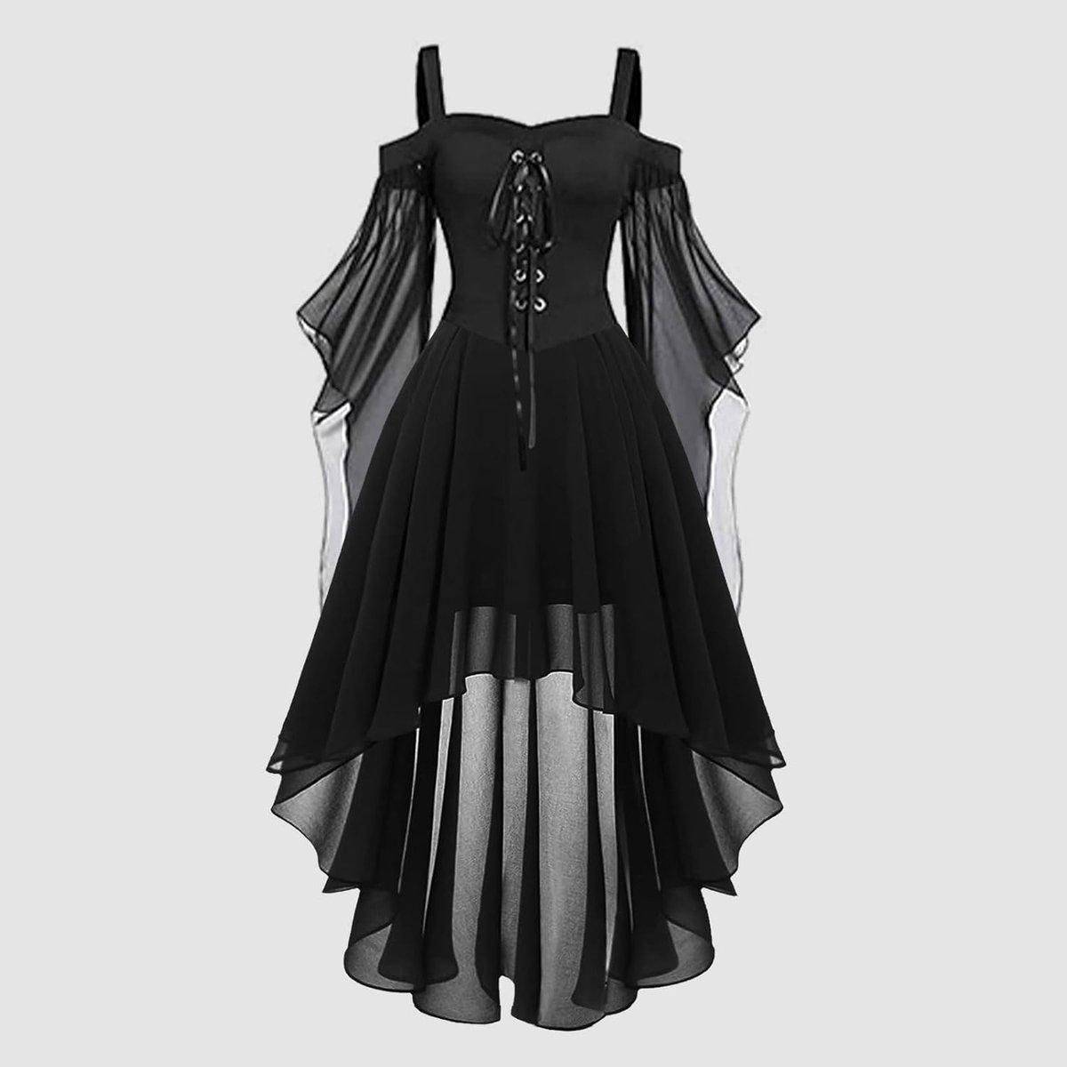 Halloween kostuum barok rococo middeleeuws gothic dames heren volwassenen lange rok koningin A141