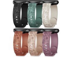 20 mm siliconen armband voor Garmin Forerunner 55/158/165/245/645 music/Vivoactive 6/5/3/Venu 2 Plus/Venu Sq/Sq - ShopVlot