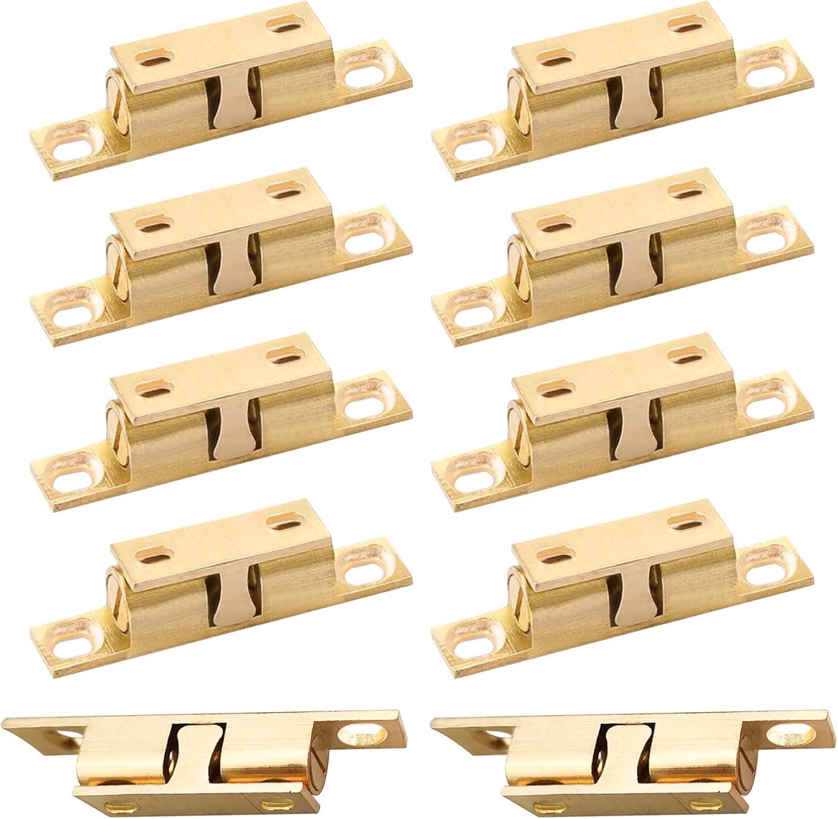 Ball Snappers 10 Pieces Double Ball Snapper, Door Snapper Adjustable Double Ball Snapper for Cabinet Cabinets - ShopVlot