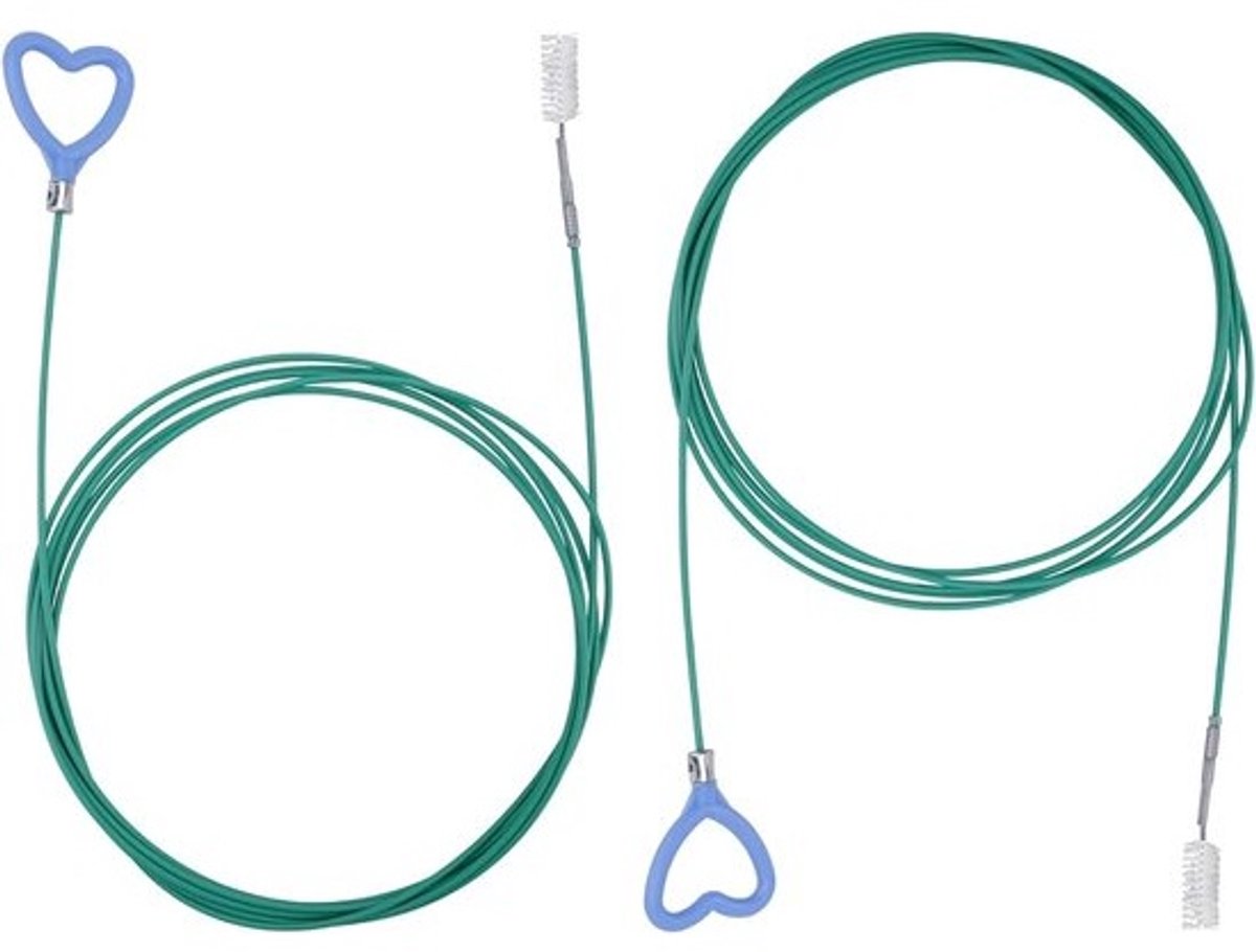 2PCS 118 inch auto-afvoergatreiniger - flexibele borstel - ShopVlot