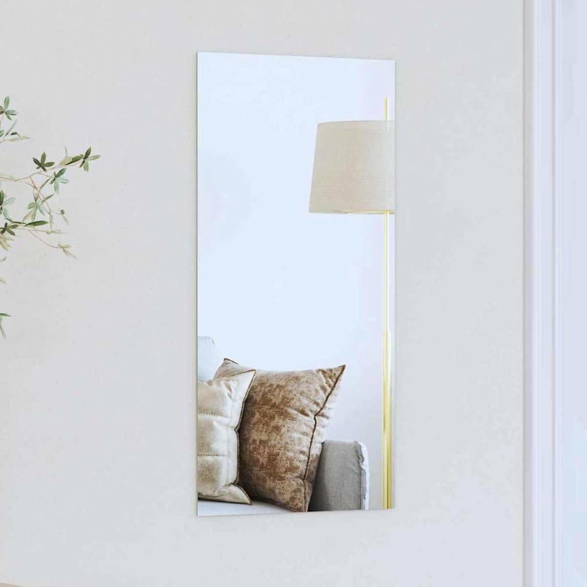 Wandspiegel 30 x 60 cm gehard glas