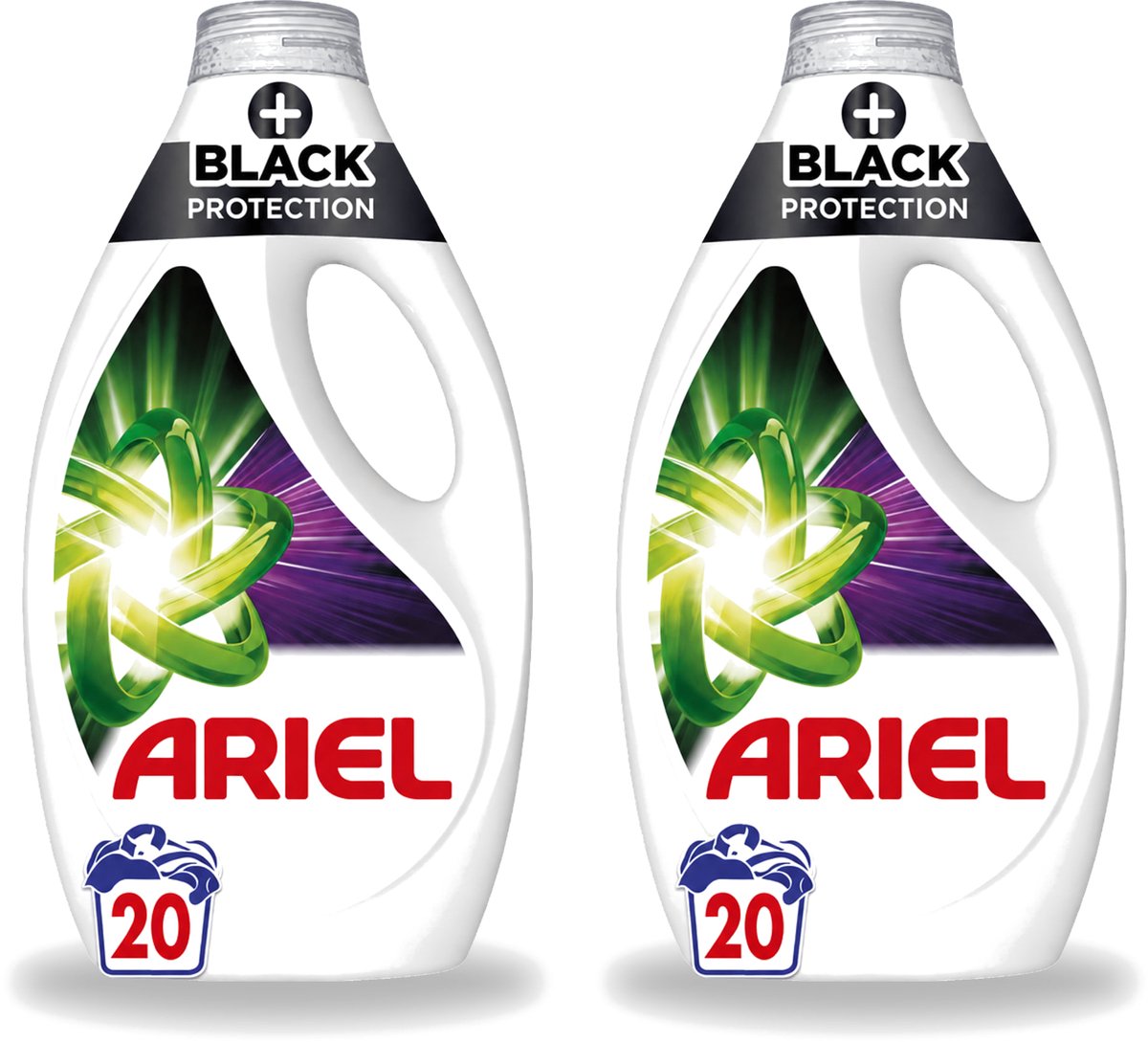 2 x Ariel – +Revita Black – Vloeibaar Wasmiddel – 900 ml - Voordeelverpakking - 2 stuks
