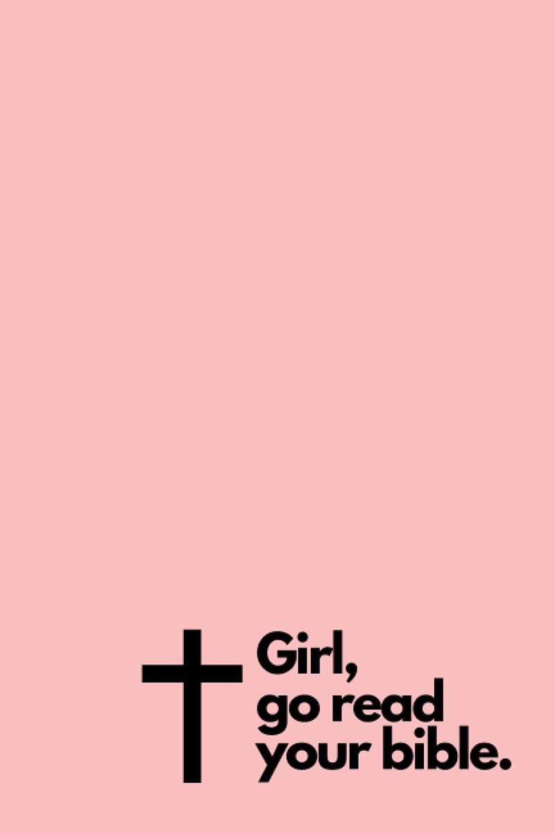 Christian Notebook - Girl, go read your bible (pink): A4, 6x9, Christian Notebook, Bible Study, Prayer Journal - ShopVlot