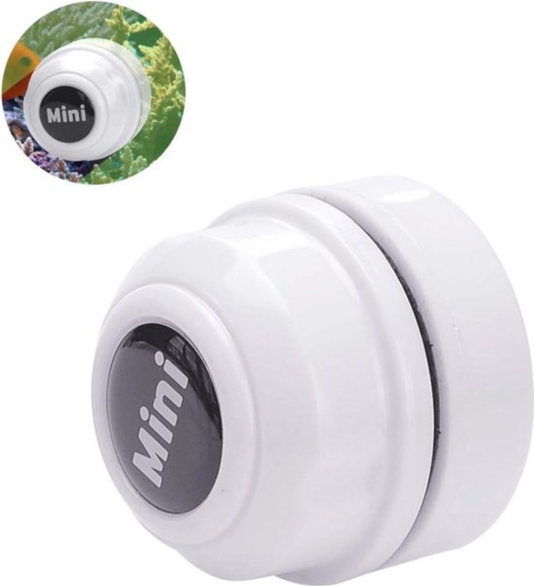 Mini magneet vis tankborstel - Duurzame aquariumreiniger voor algenverwijdering