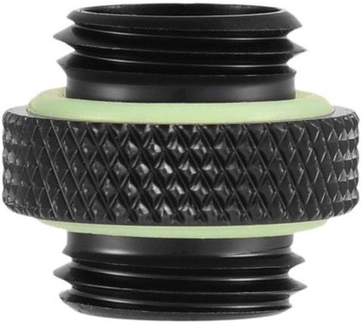 Schroefdraadadapter voor computerwaterkoeling - Set van 2 - Zwart - G1/4 inch