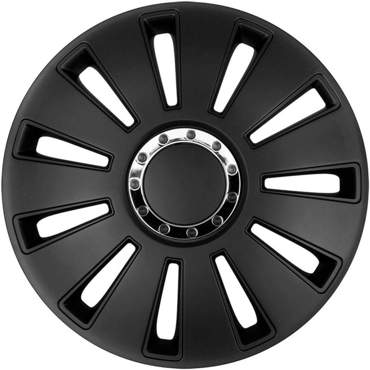 Wieldoppenset 16-inch - ABS kunststof - zwart - nieuwe look voor je auto - ShopVlot