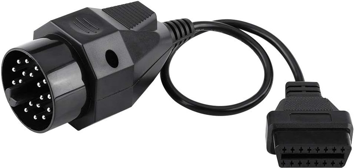 OBD2 20 Pin OBD Connector - 20 Pin naar 16 Pin Adapter - Geschikt voor E36 E38 E39 E46 E53 X5 Z3 - SnelShoppen
