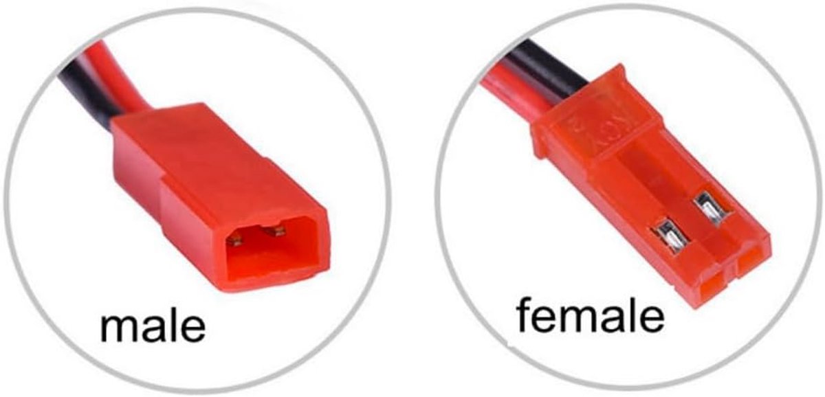 10 pairs (20 pieces) 2Pin Premium JST BEC Male Female incl. Metal Pins Contacts Crimp Set for crimping for Lipo LED RC - ShopVlot