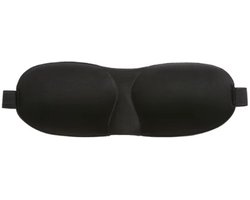 Go Go Gadget - Slaapmasker - Oogmasker - 3D - Reis accessoires - Comfortabel - Compact - 1 stuk - Zwart