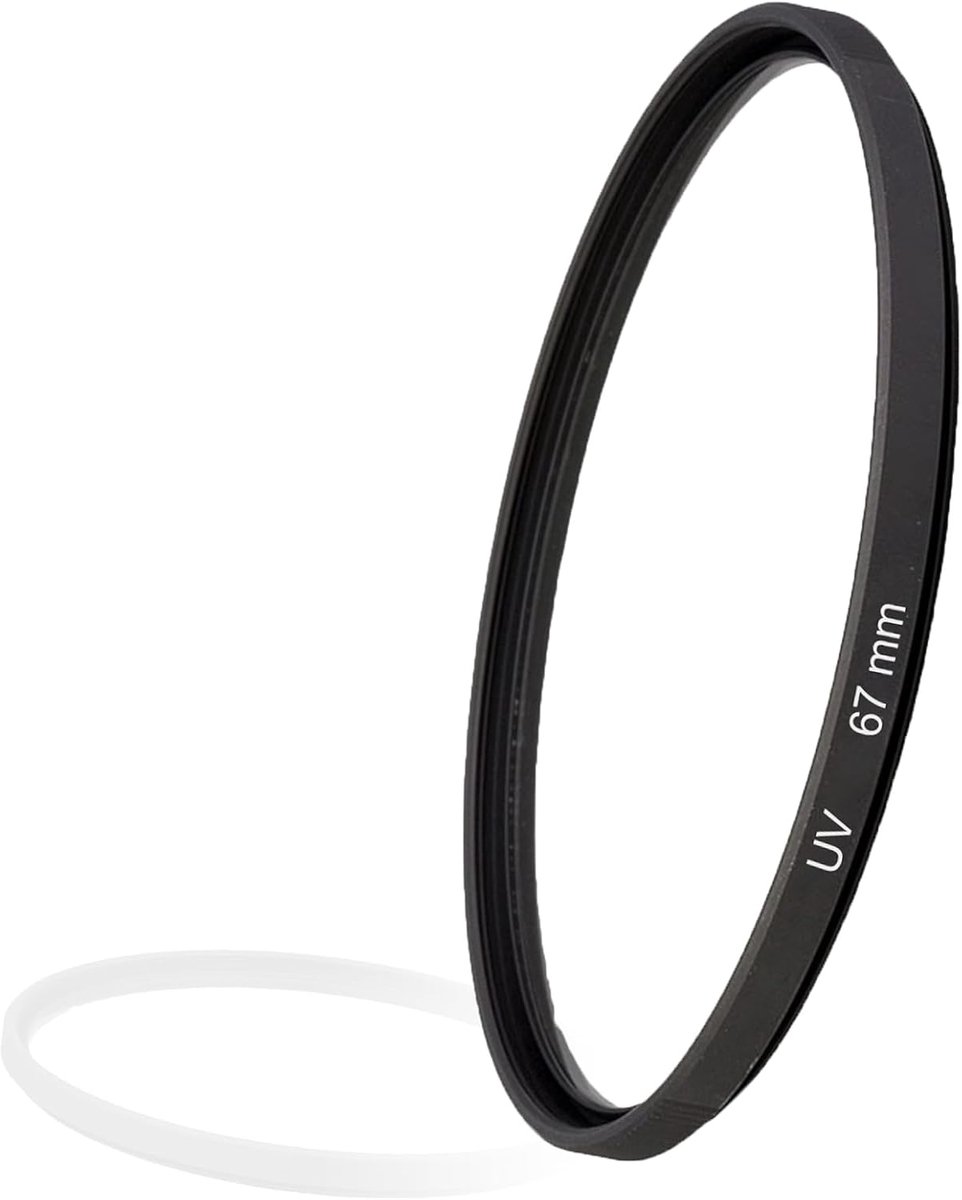 UV-filter, 67 mm, ultravioletbescherming, optisch glas, meervoudig gecoat, compatibel met 67 mm ojectieven