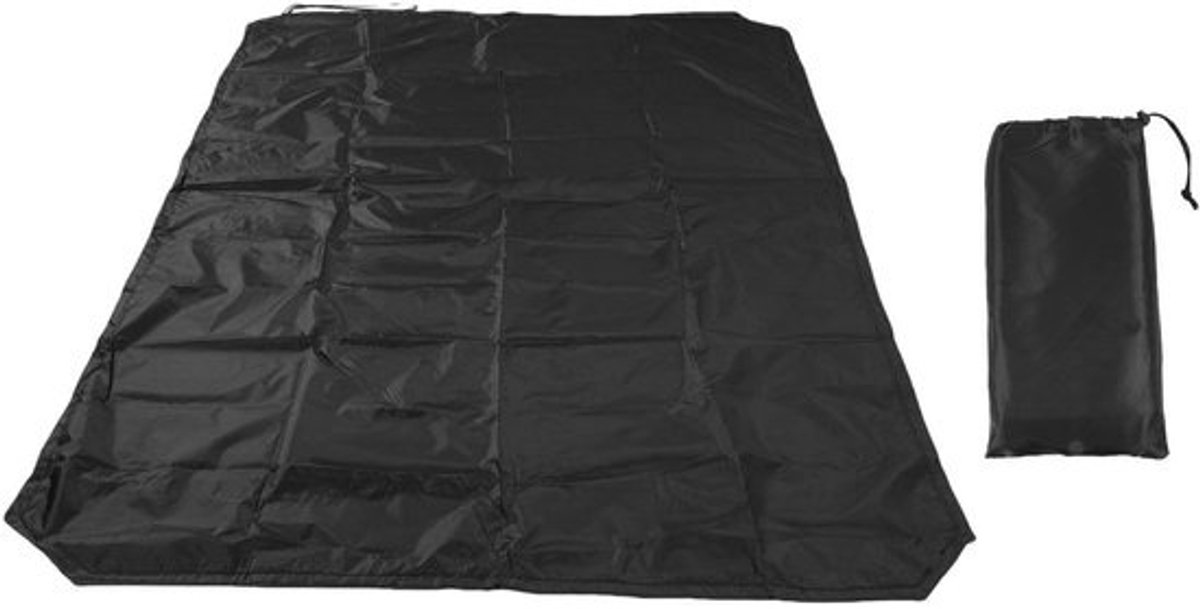 Dailygoods-dakdakhoes - waterdicht - Verstelbare trekkoordafdichting - Compact - draagbaar - Verbeterde veiligheidsvoorzieningen - 210D Oxford-doek - 170x145cm - Bagagedakhoes